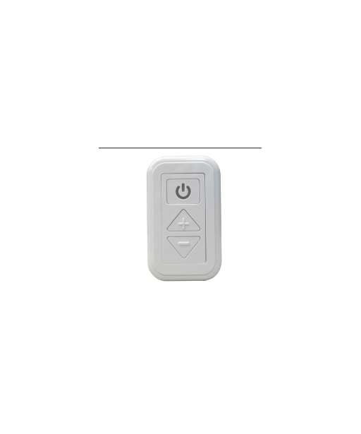 White Dimmer with White Bezel