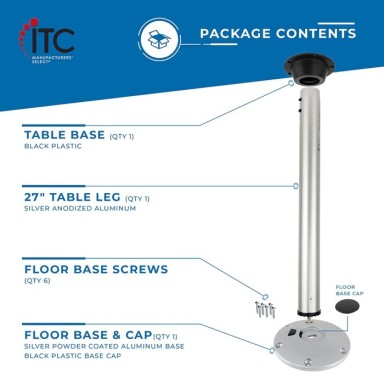 Cypress Table Leg Parts