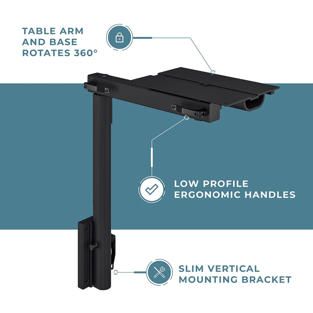 Système de pied de table MOD (noir)