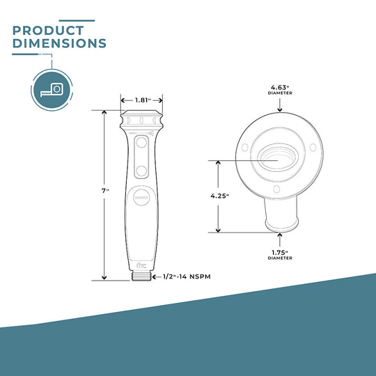 DuoFlo Sprayer Horizontal Screw – 2.44m (8ft) Nylon Hose