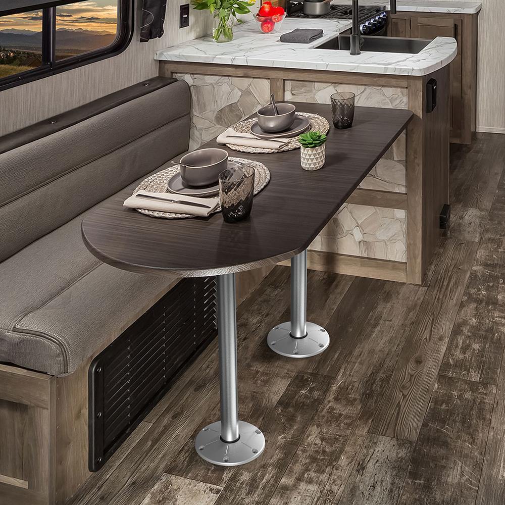 Redwood Leg Set - Silver RV application #colour_silver