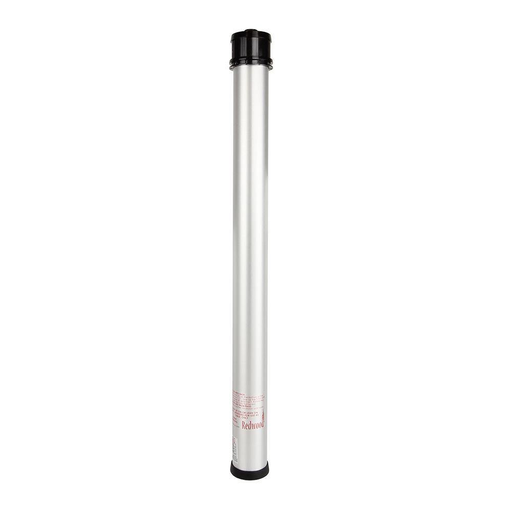 Redwood 29" Silver Table Leg