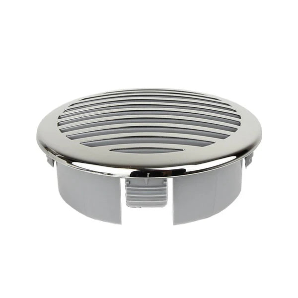 Ventilatierooster 4", rvs-ommanteld