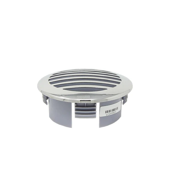 Grille de ventilation 3", habillage inox