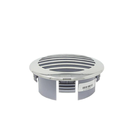 Grille de ventilation 3", habillage inox